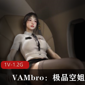 VAMbro：黑丝空姐极致服务，唯美狐媚三D视频